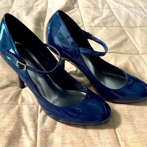 Navy Blue Heels - Size 9